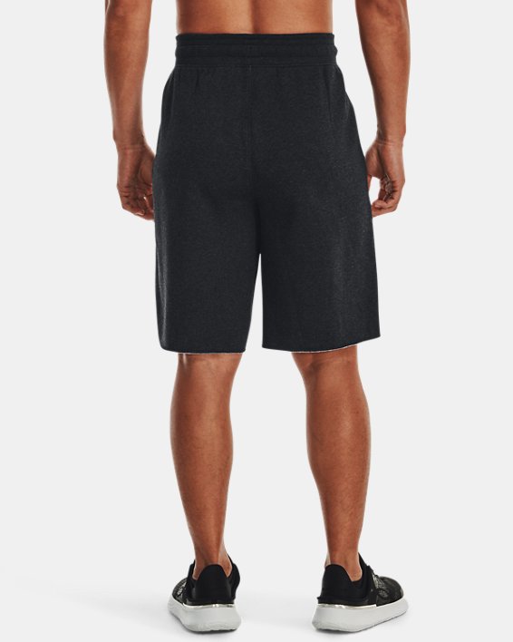 Men's UA Hustle Fleece Shorts, Black, pdpMainDesktop image number 2